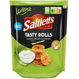 Saltletts Tasty Rolls Sour Cream & Onion Style Chips 130,0 g