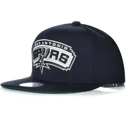 Mitchell And Ness  Schirmmütze Casquette San Antonio Spurs  in Schwarz, Einheitsgrösse