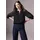 street one studio Chiffonbluse schwarz 36