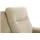 sit&more Sessel Boccaccio Kunstleder 90 x 104 x 96 cm Beige mit Kopfteilverstellung
