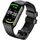 Blackview R10 BT 1,47 Zoll Kunststoffgehäuse Schwarz Silikonarmband Schwarz One Size