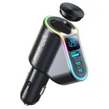 Joyroom Auto-Schnellladegerät 4in1 USB-A QC3.0 / 2x USB-C PD 150W Schwarz