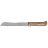Windmühlenmesser Brotmesser 18 cm braun