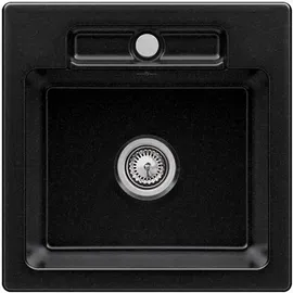 Villeroy & Boch Siluet 50 S flat chromite + Handbetätigung