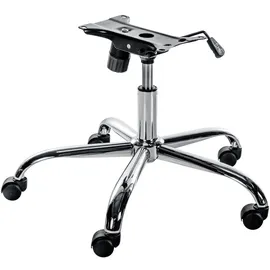 CLP Gestell Für Bürostühle I Ersatzgestell Für Drehstuhl I Höhenverstellbares Untergestell Mit Wippfunktion