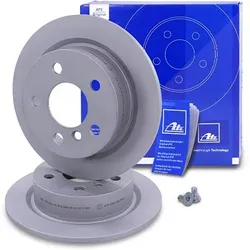Ate Bremsscheibe voll hinten [Hersteller-Nr. 24.0110-0396.1] für Mini