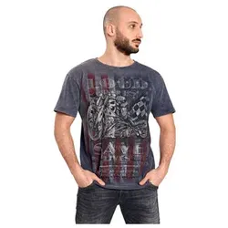 West Coast Choppers Louis Special USA Loud Pipes T-Shirts blau, L