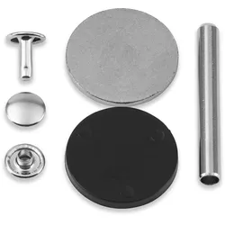 Prym Hohlnieten für Materialstärke 4-6 mm silberfarbig