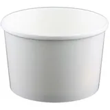 SWS Hartpapierbecher Jumboeisbecher Ø 14,3 cm 1000 ml Weiß