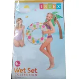 INTEX Schwimmring Schwimmreifen Flamingo Pool Ring Urlaub Ø 61 cm 3 - 6 Jahren