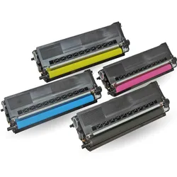 Toner kompatibel Brother TN-329BK / TN-900BK, TN-329C / TN-900C, TN-329M / TN-900M, TN-329Y / TN-900Y Sparset 4 Tonerkartuschen alle Farben von Gigao