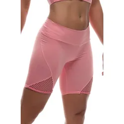 Short Fitness Yoga Hoge Taille Dames. Eka fuchsienrosa SM