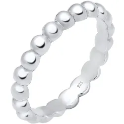 Elli Stacking Stapelring Trend Blogger 925 Silber Ringe   Damen 
