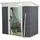 Aileenstore Geräteschrank 1,9 x 1,2 m Grau