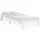 Homestyle4u Holzbett 90 x 200 cm Weiß