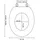 Sanilo WC-Sitz »Basic«, mit Absenkautomatik Manhattan Grau,