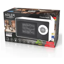 Adler AD 7746 1000 W Schwarz/Weiß