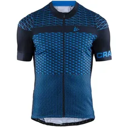 CRAFT Herren Bike-Trikot ROUTE JERSEY M, Blaze-Haven, XL