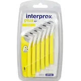 DENTAID INTERPROX plus mini gelb Interdentalbürste 6 Stk 