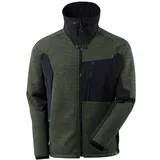 Mascot Jacke, Strick, mit Membran Strickjacke Größe XL, mossgrün/schwarz