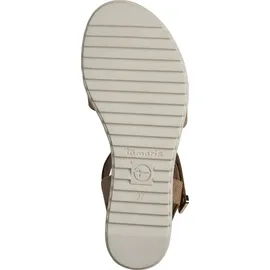 TAMARIS Keilsandaletten Damen Bronze 38