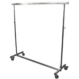 GERSO Reiserollständer höhenverstellbar 150x115xcm silber