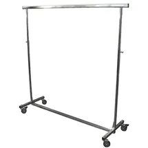 GERSO Reiserollständer höhenverstellbar 150x115xcm silber