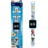 Lexibook Sonic The Hedgehog Digitaluhr 0 mm Gehäuse Blau One Size