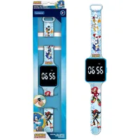 Lexibook Sonic The Hedgehog Digitaluhr 0 mm Gehäuse Blau One Size