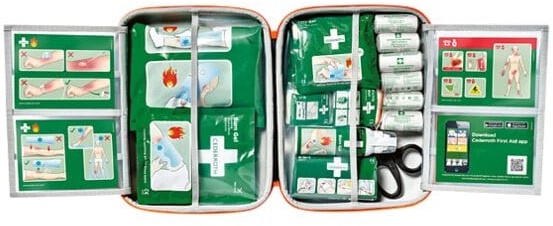 Erste-Hilfe-Koffer bei Verbrennung »Burn Kit«, Holthaus Medical, 30.5x24.5x8.6 cm
