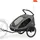 hauck Dryk Duo Kinderanhänger grey