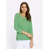 Witt Weiden Rundhals-Shirt in apfel | Gr.: 52