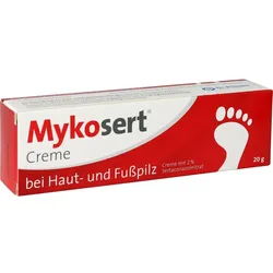 Mykosert Creme bei Haut- und Fußpilz 20 G