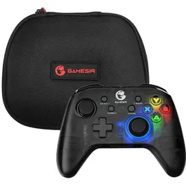 GameSir T4 Mini Game Controller für Windows PC/iOS/Android/Switch Transparent - Weiß (PC/Android/Switch/i