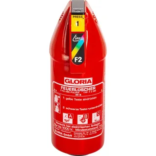 Gloria F2G Feuerlöscher Pulver 2,0 kg