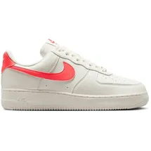 Nike Air Force 1 '07 Herren Sail/Hot Lava/Metallic Silver 38,5