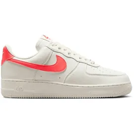 Nike Air Force 1 '07 Herren Sail/Hot Lava/Metallic Silver 38,5