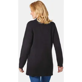 GOLDNER Kuschelweiche Strickjacke Schwarz 22