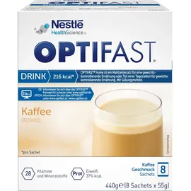 Optifast Home Drink Kaffee Pulver 8 x 55 g