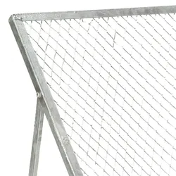 vidaXL Gartensieb Verzinkter Stahl
