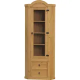 Dynamic24 Eckschrank New Mexico Kiefer massiv natur