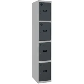 Simonrack Moderner Garderobenständer Grau Metall 1800x400x500 Mm - Simonlocker