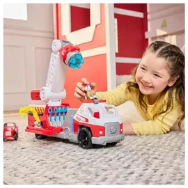 Spin Master PAW Patrol Fire Rescue - Marshalls Deluxe Feuerwehr-Truck mit Marshall Hundefigur