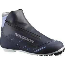 Salomon Langlaufskischuhe Damen Ebony/Kentucky Blue 25,0