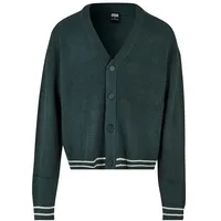 URBAN CLASSICS Sporty Box Strickjacke Bottle Green L