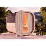 FinnTherm ScandiCube Comfort inkl. 9 kW Ofen + int. Steuerung