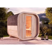 FinnTherm ScandiCube Comfort inkl. 9 kW Ofen + int. Steuerung