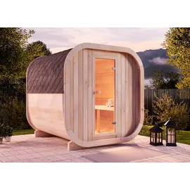 FinnTherm ScandiCube Comfort inkl. 9 kW Ofen + int. Steuerung