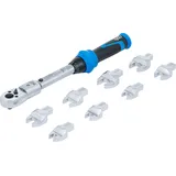 BGS Drehmomentschlüssel, Drehmomentschlüssel-Satz für Einsteckwerkzeuge 9 x 12 mm | 6-30 Nm | 10-tlg.