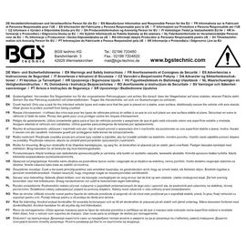 BGS Wagenheber Metall 20 t blau
